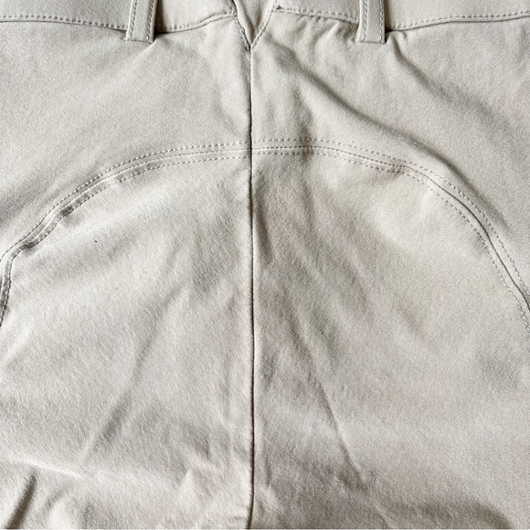 Kids Ariat Heritage Euroseat Knee Patch Riding Breeches Tan Size 12 - Picture 6 of 10